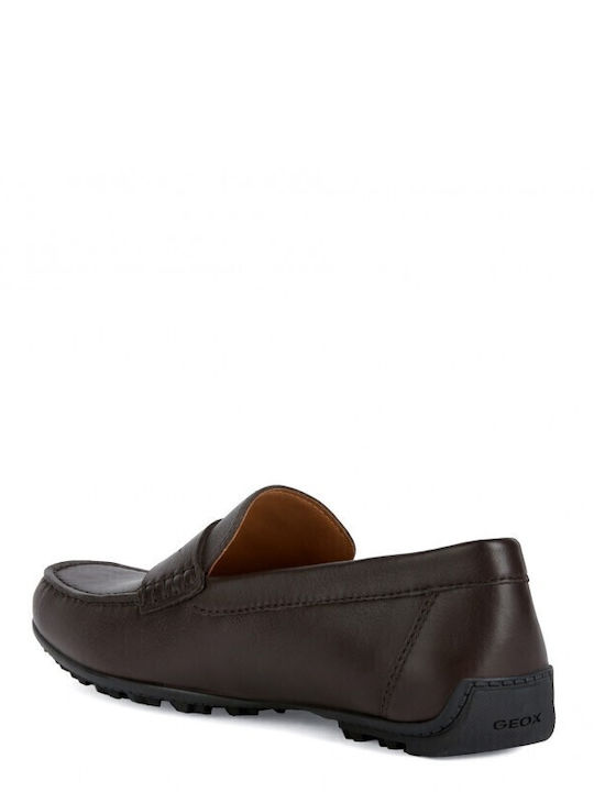 Kosmopolis Men's Leather Moccasins Brown