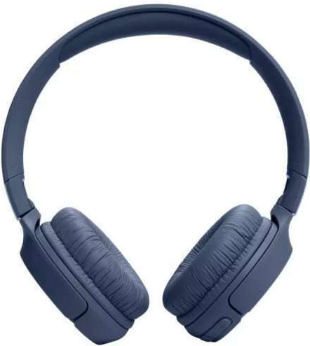 JBL Tune 520BT Wireless / Wired On Ear Headphones with 57 hours of Operation and Quick Charge Blue
