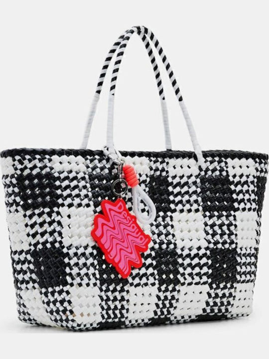 Desigual Fabric Beach Bag Multicolour