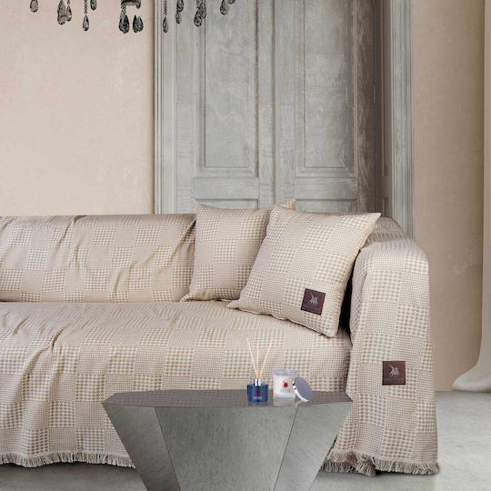 Greenwich Polo Club Sofa Cushion 2785 Cream / Beige 42x42cm