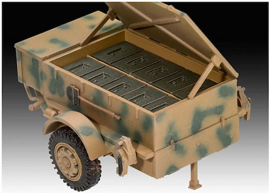 Revell sWS mit Flak-Aufbau als Sfl. mit Фигура за Моделизъм Резервоар в Мащаб 1:72
