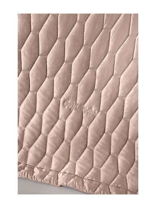 Guy Laroche Art Set Coverlet Queen Size Microsatin Amethyst 240x250cm 3pcs