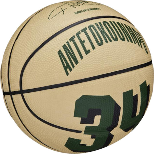 Wilson Player Icon Мини Баскетболна топка Вътрешна/Външна Гианис Антетокунмпо