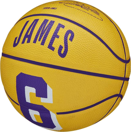Wilson Player Icon Mini Basketball Innenbereich / Draußen Osterkerze "LeBron James"