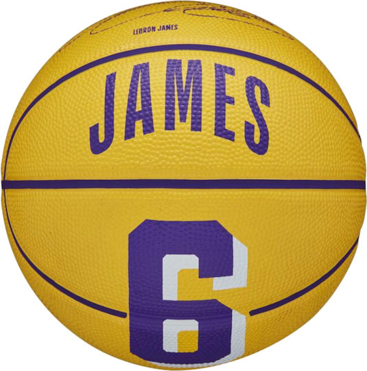 Wilson Player Icon Mini Basketball Innenbereich / Draußen Osterkerze "LeBron James"