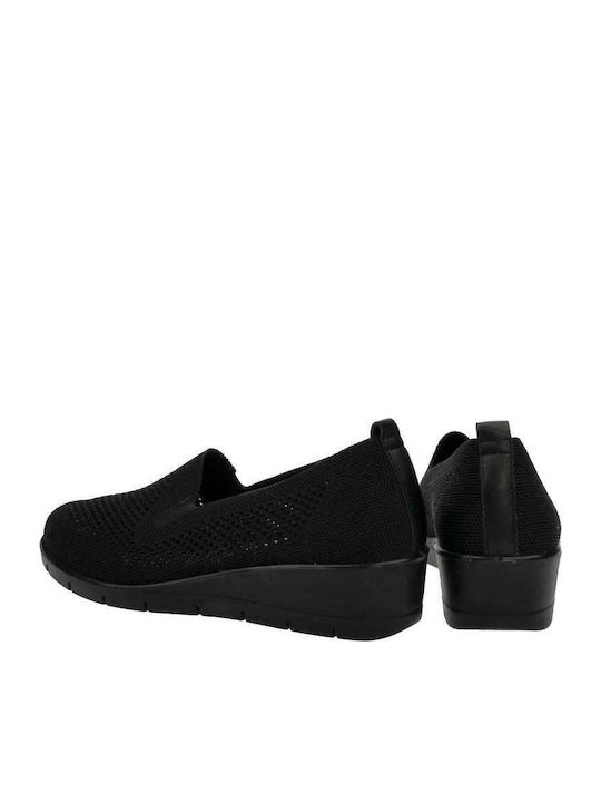 Ανατομικά Γυναικεία Slip-On Μαύρα