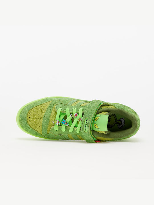 Forum Low Herren Sneakers Solar Green / Red