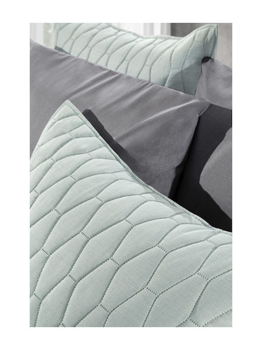 Guy Laroche Diamante Set Coverlet Single Microfiber Ocean 160x240cm 2pcs