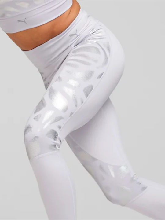 Women's Long Training Legging White