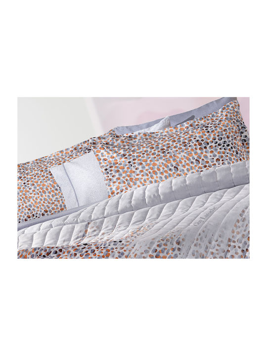 Guy Laroche Aria Coverlet Queen Size Microfiber Lavender 220x240cm