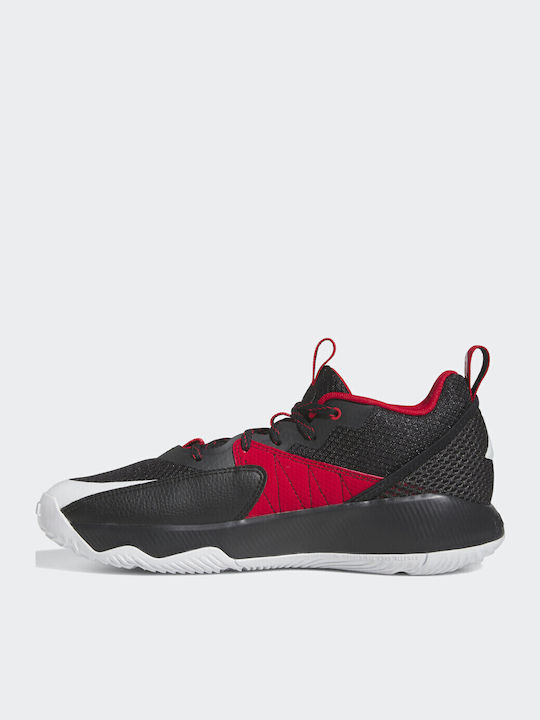 Dame Certified Low Basketball Shoes Scarlet / White / Black