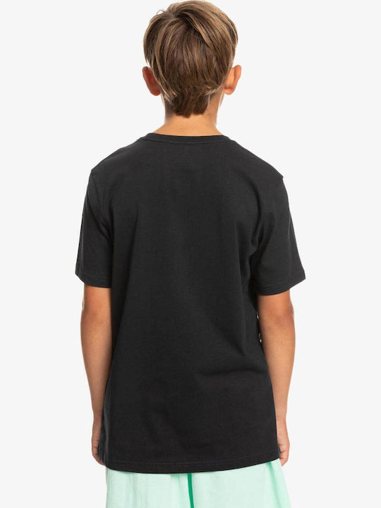 Παιδικό T-shirt Μαύρο In Shapes
