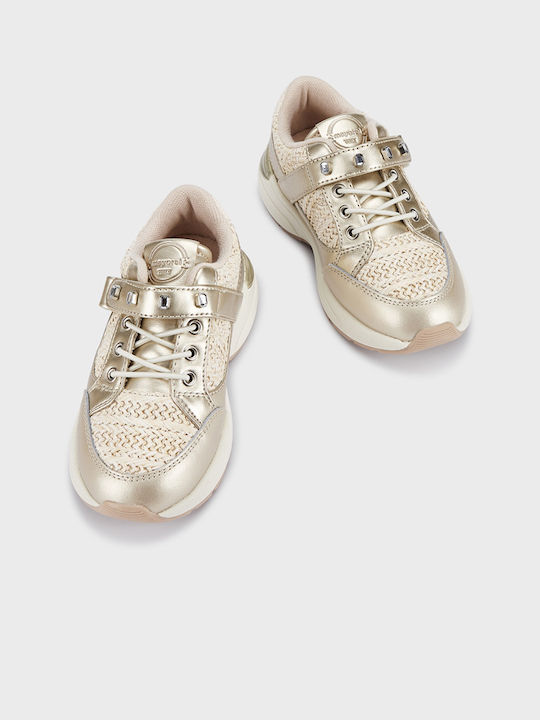 Mayoral Kids Sneakers Gold