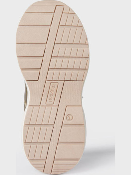 Running Παιδικά Sneakers με Σκρατς Χρυσά