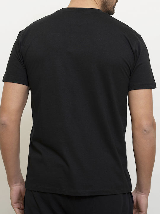 Russell Athletic T-shirt Bărbătesc cu Mânecă Scurtă Negru