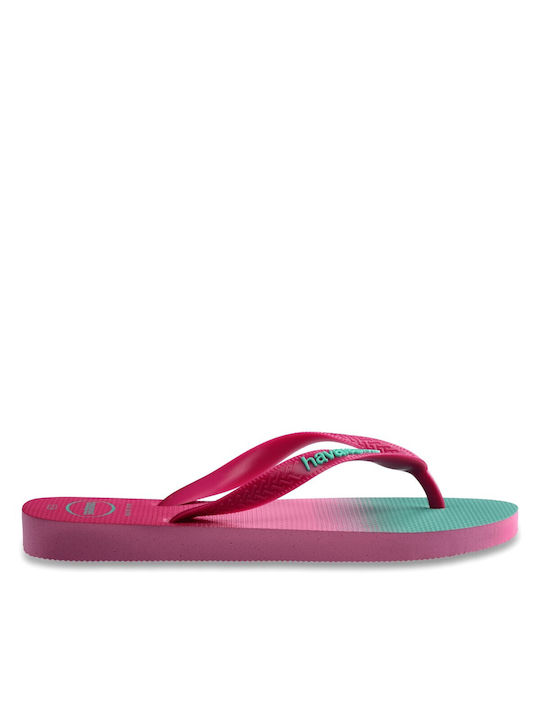 Top Fashion Damen Zehentrenner in Rosa Farbe