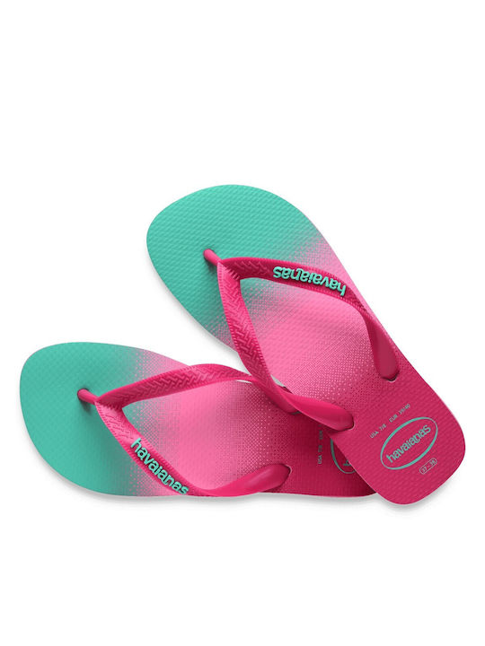 Top Fashion Damen Zehentrenner in Rosa Farbe