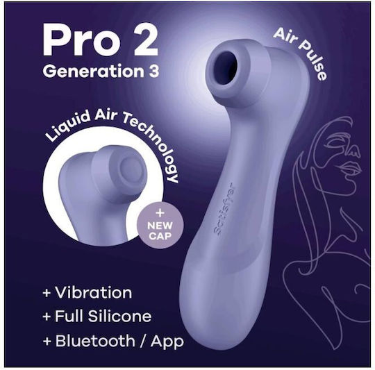 Satisfyer Pro 2 Generation 3 Αναρροφητής Αιδοίου με Δόνηση Lilac