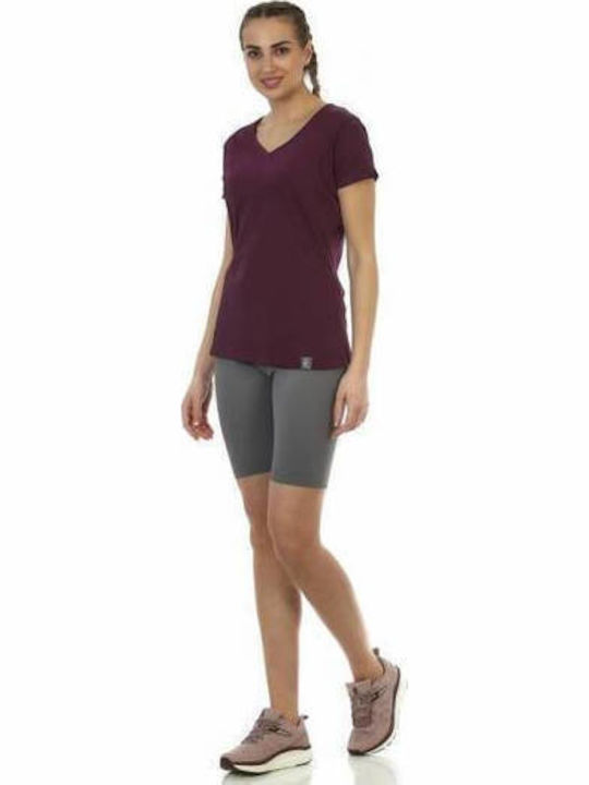 Seker Women's Purple T-shirt