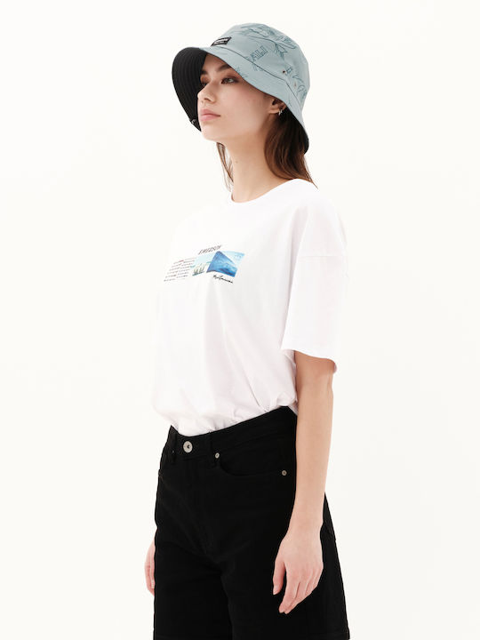 Γυναικείο Oversized T-shirt Λευκό