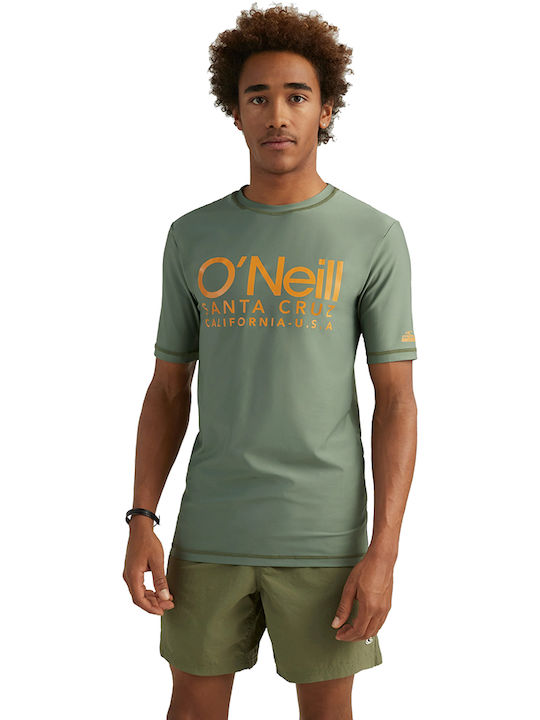 O'Neill Men's Short Sleeve Sun Protection Shirt Green