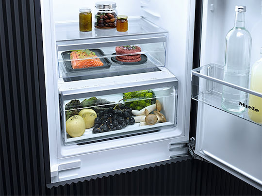 Miele Eingebauter Kühl-Gefrierkombination 267Es H177.2xB54.1xT54.8cm. Weiß KD 7714 E Active