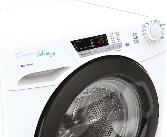 Candy Πλυντήριο Ρούχων 8kg 1200 Στροφών Smart Touch HCU1282DB/1-S