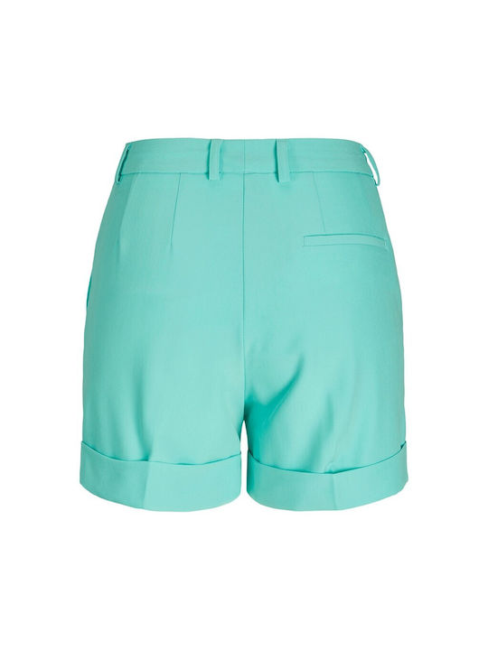 Jack & Jones Mary Women's High-waisted Shorts Turquoise