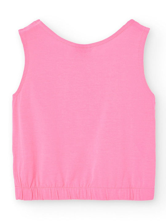 Boboli Kinder Shirt Ärmellos Rosa