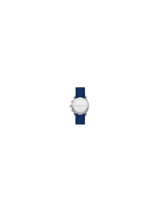 Michael Kors Watch Battery with Blue Leather Strap