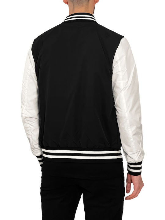 3Guys Men's Winter Bomber Jacket Black