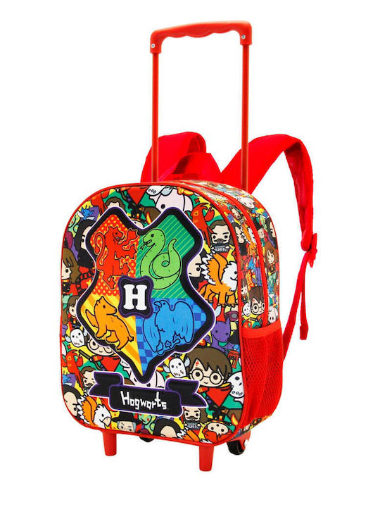 Karactermania 3D School Bag Trolley Kindergarten Multicolored