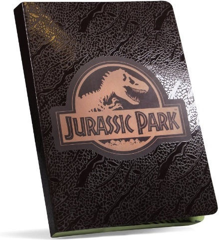 Half Moon Bay Velociraptor Jurassic Park Notebook A5 Brown
