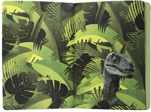 Half Moon Bay Velociraptor Jurassic Park Notebook A5 Brown