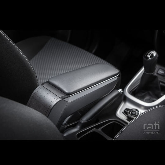 Rati Armster S Car PU Armrest for Citroen C3 Mercedes-Benz S-Class Black