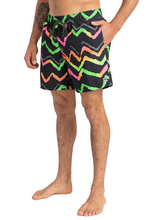 Billabong Good Times Men's Swimwear Shorts Neon with Patterns