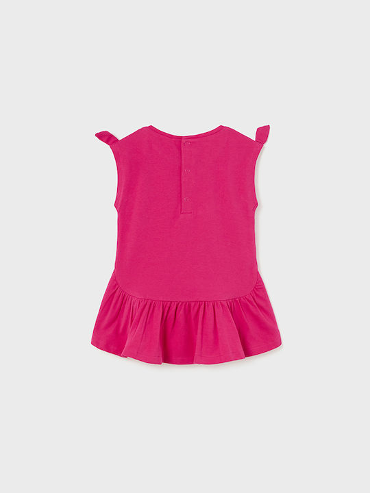 Mayoral Rochie pentru Copii Fără mâneci Fuchsia