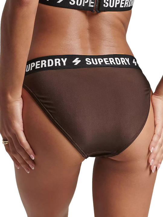 Superdry Bikini Slip Brown