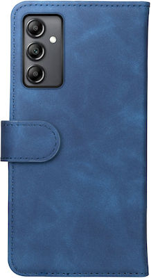 Rosso Element Synthetic Leather Wallet Blue (Galaxy A14 5G)