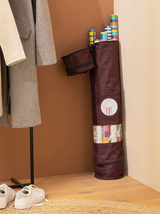 Geantă de Desen din Material Textil cu fermoar și Sling Violet