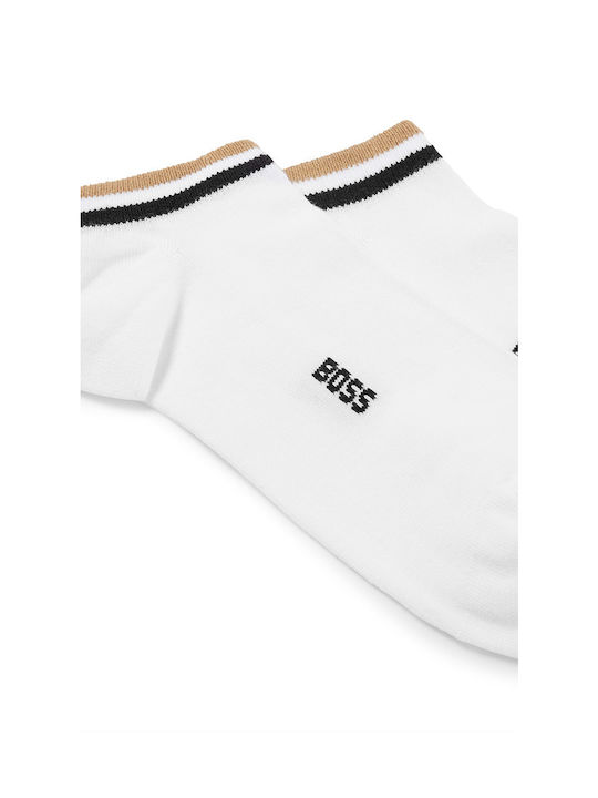 Hugo Boss Men's Socks White 2Pack