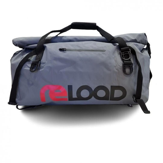 Reload Camp Σάκος Ουράς Μοτοσυκλέτας Αδιάβροχος 40lt σε Γκρι Χρώμα