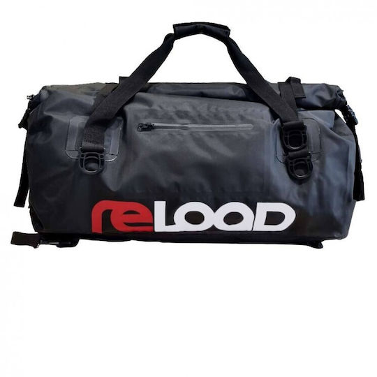 Reload Adventure Σάκος Ουράς Μοτοσυκλέτας Αδιάβροχος 40lt σε Μαύρο Χρώμα