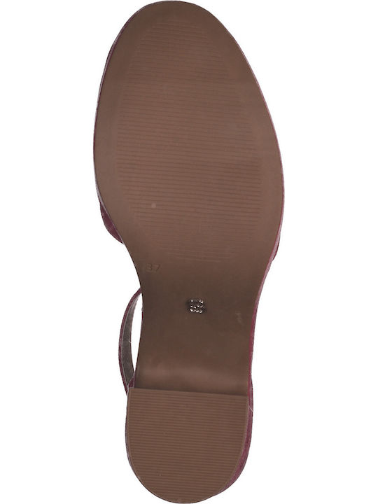 Sandalen Fuchsie