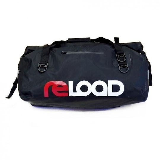 Reload Camp Σάκος Ουράς Μοτοσυκλέτας Αδιάβροχος 40lt σε Μαύρο Χρώμα