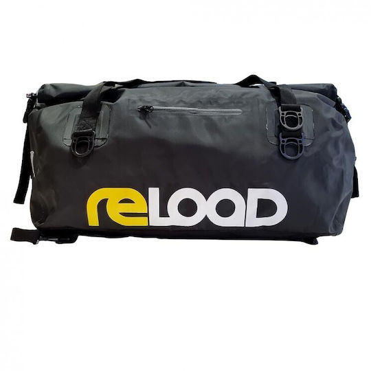 Reload Adventure Σάκος Ουράς Μοτοσυκλέτας Αδιάβροχος 40lt σε Μαύρο Χρώμα