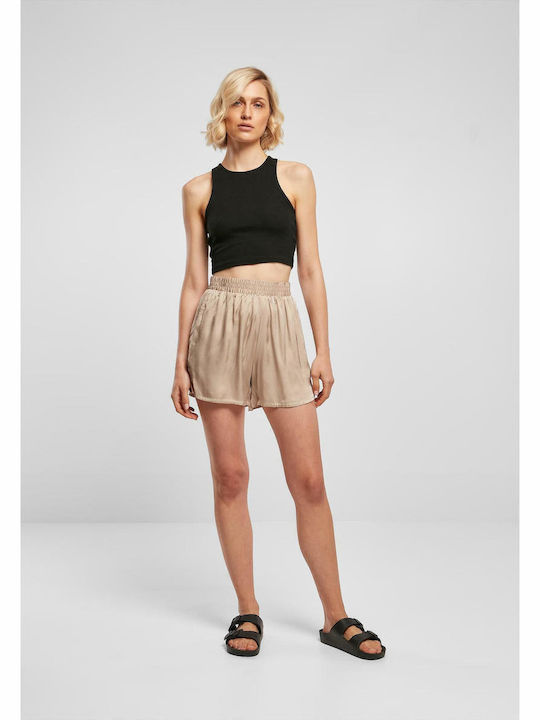 TB5007 Femei Pantaloni scurți Pantaloni scurți Bej