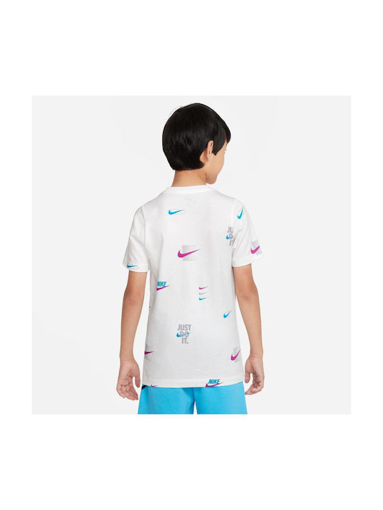 Nike Παιδικό T-shirt Λευκό