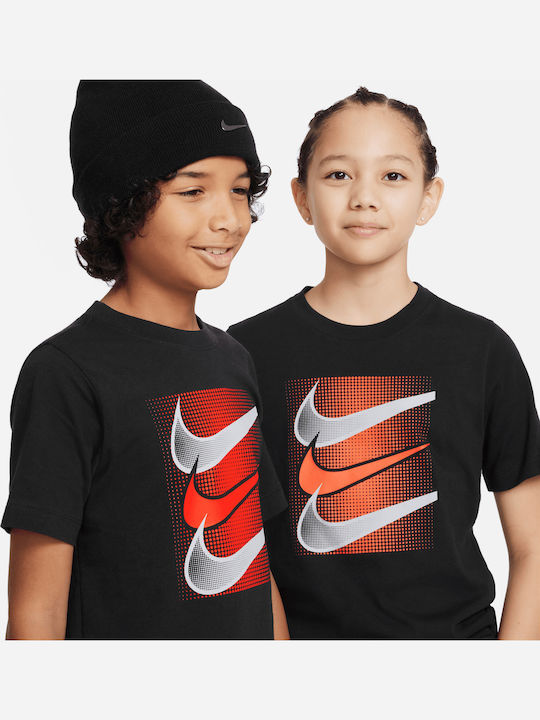 Παιδικό T-shirt Μαύρο SPORTSWEAR