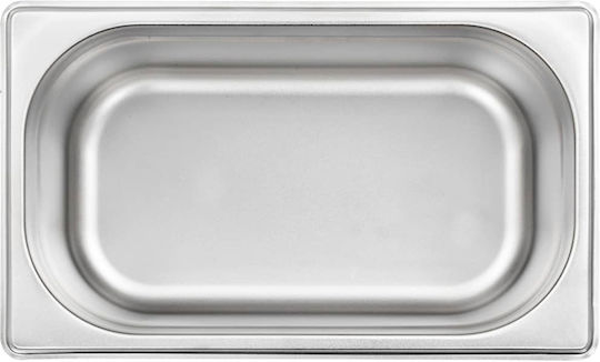 vidaXL Σκεύος Gastronorm Ανοξείδωτο GN1/4 με Βάθος 100mm 8τμχ